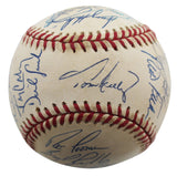 1997 Twins (27) Molitor, Knoblauch, Kelly +24 Signed Oal Baseball BAS #AA03202