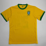 Autographed/Signed Rodrygo Silva de Goes Brazil Yellow Soccer Jersey Beckett COA