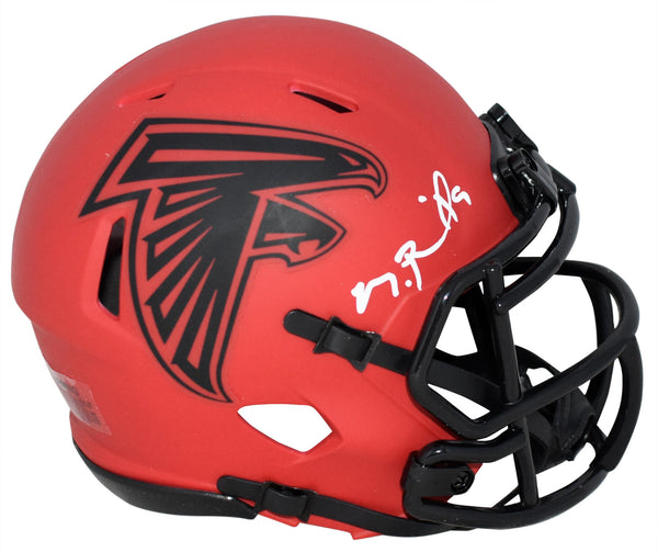 MICHAEL PENIX JR SIGNED ATLANTA FALCONS RAVE SPEED MINI HELMET BECKETT