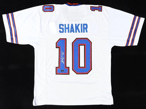 Khalil Shakir Signed Buffalo Bills Jersey (JSA) Ex Boise State / Receiver