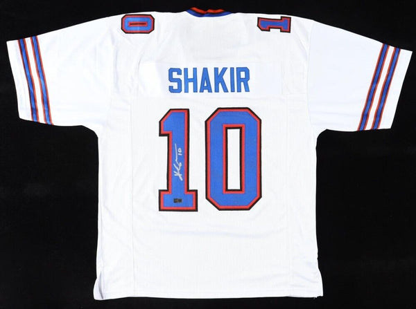 Khalil Shakir Signed Buffalo Bills Jersey (JSA) Ex Boise State / Receiver