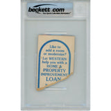 OJ Simpson Autographed Buffalo Bills 09/30/73 Ticket Stub 2003 yds Beckett 48172