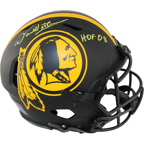 Darrell Green Autographed Washington Redskins Pro Eclipse Helmet HOF BAS W 51877
