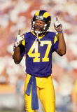 LeRoy Irvin Signed Rams Jersey (JSA) Los Angeles Defensive Back 1980–1989