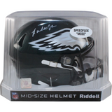 Randall Cunningham Autographed Philadelphia Eagles Midi Helmet Beckett W 53198