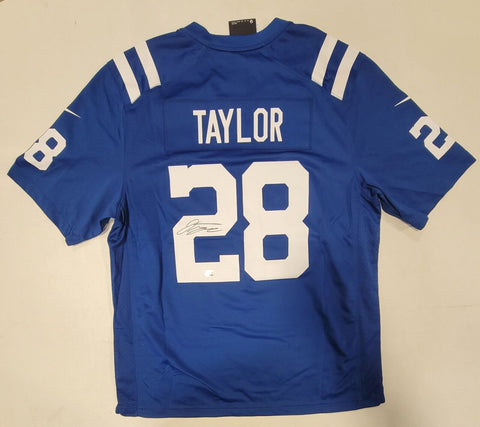 JONATHAN TAYLOR SIGNED INDIANAPOLIS COLTS NIKE XL SCREENPRINT JERSEY FANATICS