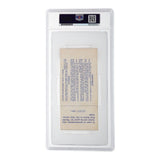 Reggie Jackson Signed 1977 All-Star Game Ticket Stub (PSA 10) Yankee Stadium N.Y