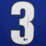 Paolo Maldini Signed Italy Home Soccer Jersey #3 with Beckett COA