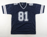 Raghib "Rocket" Ismail Signed Dallas Cowboys Jersey (JSA) Ex-Notre Dame Receiver