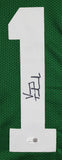 Vinny Testaverde Authentic Signed Green Pro Style Jersey Autographed JSA Witness