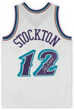 FRMD John Stockton Utah Jazz Signed Mitchell and Ness 1996-97 Swingman Jersey