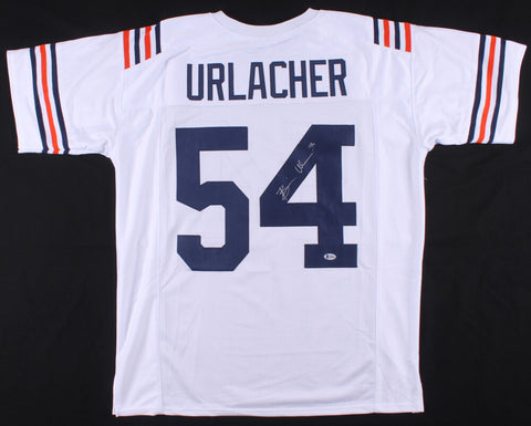 Brian Urlacher Signed Chicago Bears Jersey (Beckett QR) 8xPro Bowl Linebacker