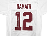 ALABAMA CRIMSON TIDE JOE NAMATH AUTOGRAPHED WHITE JERSEY "WILLIE" PSA/DNA 243279