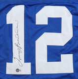 Terry Bradshaw Signed Louisiana Tech Bulldogs Jersey (Beckett) Pitt. Steelers QB