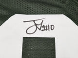 GREEN BAY PACKERS JORDAN LOVE AUTOGRAPHED GREEN JERSEY BECKETT WITNESS 232818