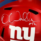 Darren Waller New York Giants Autographed Riddell Flash Speed Replica Helmet