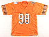 Montez Sweat Signed Chicago Bears Orange Jersey (JSA) 2019 1st Rnd Pk Linebacker