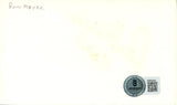 Ron Meyer Autographed/Signed Indianapolis Colts Index Card BAS 45343