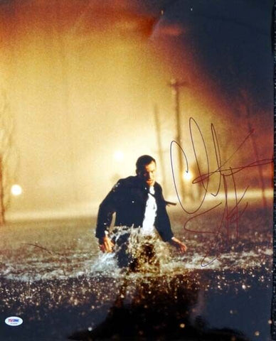 Christian Slater Autographed Signed 16x20 Photo Hard Rain PSA/DNA #T14469