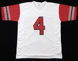 Taylor Heinicke Signed Washington Redskins Throwback Jersey (Beckett) Skins Q.B