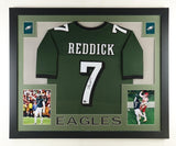 Haason Reddick Signed Philadelphia Eagles 35x43 Framed Jersey (Beckett) Pro Bowl