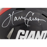 Harry Carson Autographed New York Giants Mini Helmet TB Beckett Witness 51149