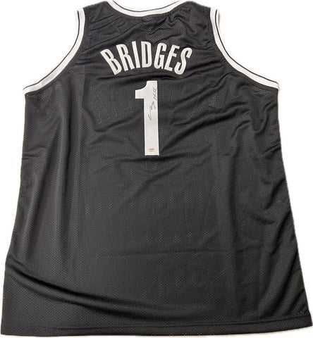 Mikal Bridges signed jersey PSA/DNA Brooklyn Nets Autographed