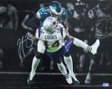 Malcolm Jenkins Signed 16x20 Photo Philadelphia Eagles Beckett 185360