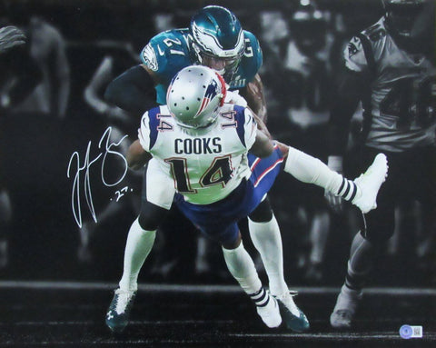 Malcolm Jenkins Signed 16x20 Photo Philadelphia Eagles Beckett 185360