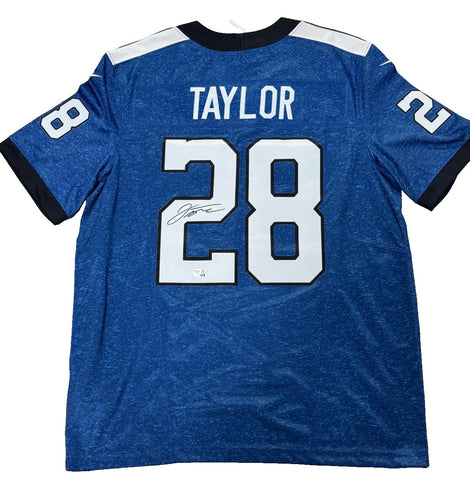 Jonathan Taylor Signed Nike Vapor F.U.S.E Jersey Colts Auto Fanatics COA