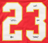 Patrick Mahomes Sr. Signed Chiefs Jersey Inscribed "Who's Your Daddy?" (Beckett)
