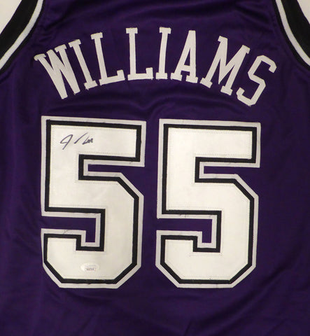 Sacramento Kings Jason Williams Autographed Signed Purple Jersey JSA #WA673646