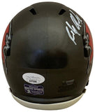 Rob Gronkowski Autographed Tampa Bay Buccaneers Signed Football Mini Helmet JSA