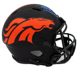 Terrell Davis Signed Denver Broncos Speed Full Size Eclipse Helmet - "SB XXXII"