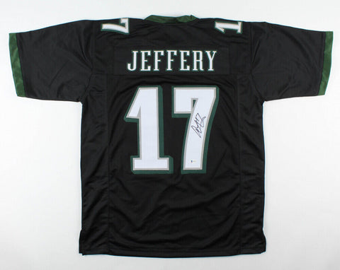 Alshon Jeffery Signed Philadelphia Eagles Black Jersey (Beckett COA) Receiver