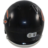 Charles Tillman Autographed Chicago Bears Mini Helmet Beckett Witness 56379
