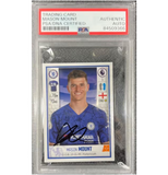 Mason Mount Signed 2020 Panini Premier League Sticker - PSA Authentic