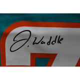 Jaylen Waddle Autographed Miami Dolphins Aqua Nike Jersey FAN 45792