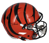 Ja'Marr Chase Autographed Cincinnati Bengals Authentic Speedflex Helmet Beckett