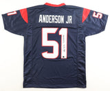 Will Anderson Jr. Signed Houston Texans Jersey Inscribed " Terminator" (Beckett)