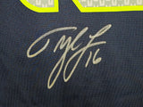 SEAHAWKS TYLER LOCKETT AUTOGRAPHED BLUE NIKE ON FIELD JERSEY SIZE XL MCS 222046