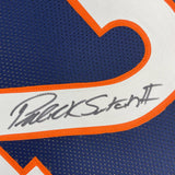 Framed Signed Patrick Surtain II 35x39 Denver Blue Jersey JSA COA