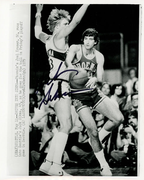 Jack Sikma Autographed Signed 8x10 Wire Photo Seattle Supersonics MCS 70280
