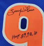 Lenny Wilkens Signed Cleveland Cavaliers Jersey "HOF 89, 98, 10" (Beckett Holo)