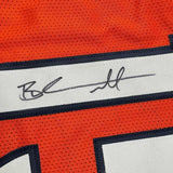 Framed Autographed/Signed Brandon Marshall 35x39 Denver Orange Jersey COA