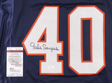 Gale Sayers Signed Chicago Bears Jersey (JSA COA) 4xPro Bowl RB 1965-1967,1969