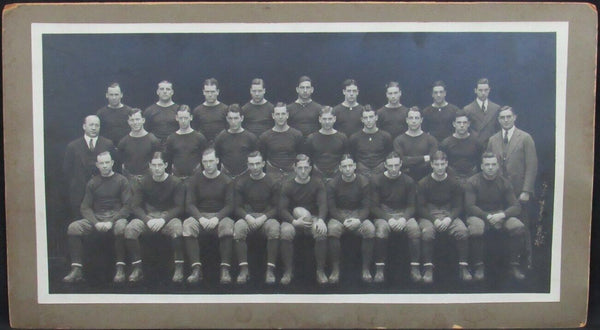 1925 Notre Dame Fighting Irish Large Team Photograph with Knute Rockne 151331