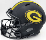 JOSH JACOBS AUTOGRAPHED PACKERS ECLIPSE BLACK FULL SIZE HELMET BECKETT 230216