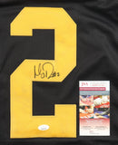 Mason Rudolph Signed Pittsburgh Steelers Color Rush Jersey (JSA COA) Q.B.