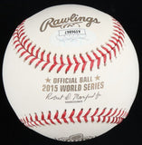 Jonny Gomes Signed 2015 World Series Baseball (JSA COA) Kansas City Royals OF-DH